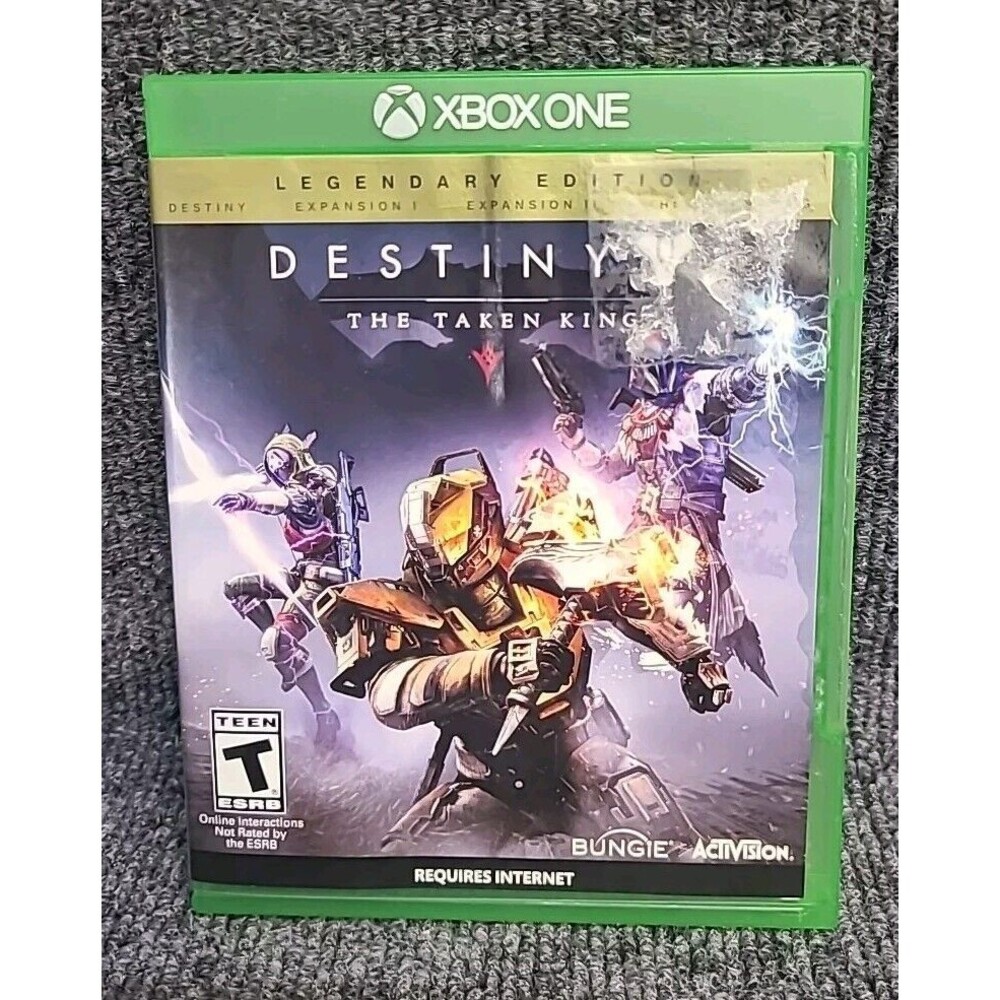 Xbox One Destiny The Taken King Legendary Edition game No Manual Tested